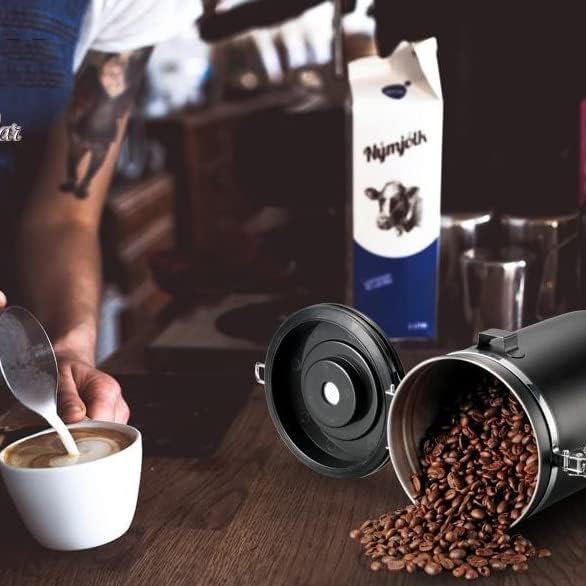 יוסו קפה מיכל ואקום אטום, גדול אטום נירוסטה קפה מיכל עבור כל שעועית-בקפה טחון מתוך בית וגן באתר