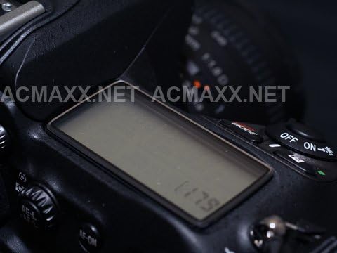 ACMAXX 3.0 מגן שריון מסך LCD קשה עבור Nikon D90 DSLR מצלמה דיגיטלית