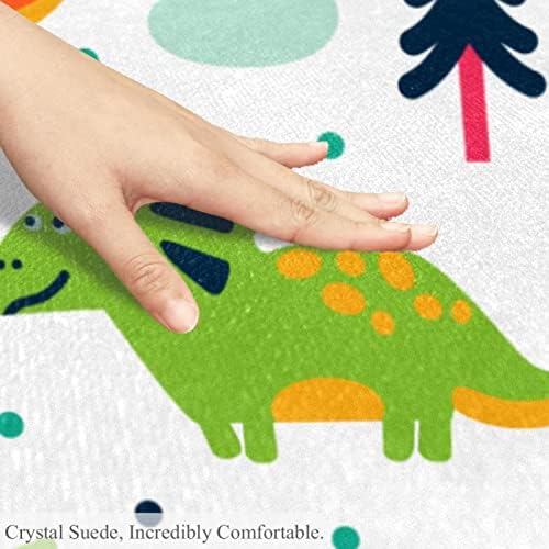 Llnsuply בגודל גדול 4 מטר ילדים עגול ילדים שטיח שטיח שטיח דינוזאור דינוזאור דפוס משתלת כרית שטיח