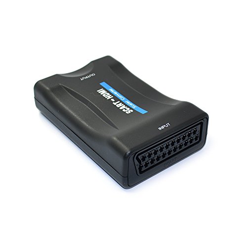 SCART ל- HDMI Video Video Converter Scaler טלפון CRT DVD SKY Box PS3 1080p AH198