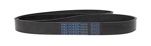 D&D Powerdrive 3PK890 חגורת החלפה סטנדרטית מטרית