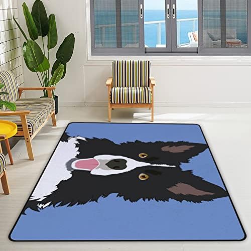 Xollar 60 x 39 בגדול לילדים שטיחים שטיחים קריקטורה גבול קולי משתלת רכה שטיח פליימת לתינוק לחדר שינה לחדר משחק