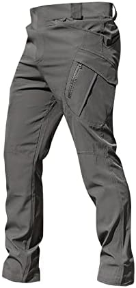 מכנסי שמלה בגודל Dudubaby Plus עבור מכנסי מטען לגברים לגברים סיטי מכנסי שירות מיוחד מאוורר IX7