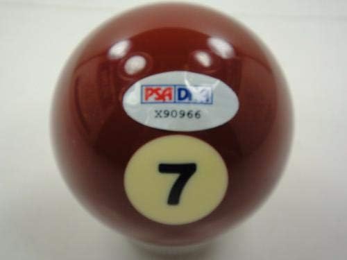 ווילי מוסקוני חתום על PSA/DNA מוסמך אותנטי 7 Billiard Ball חתימה. - מוצרים עם חתימה