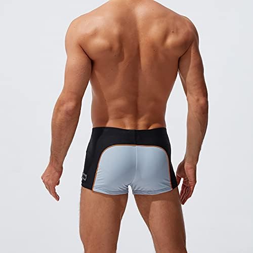 מכנסיים קצרים של קינגאוגו לגברים בגדי ים דקים בגדי ים סקסיות גזעי שחייה מכנסי טרנינג מכנסי חוף