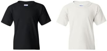 חולצת טריקו של גילדן אולטרה כותנה, סגנון G2000B, 2 חבילה