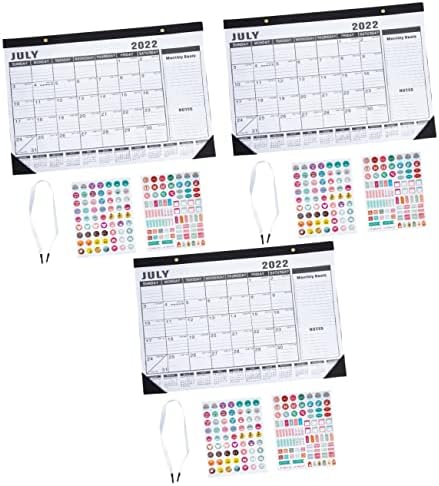 טופיקו 3 יחידות 2023 אביזרי לוח שנה לוח קיר אביזרים משרד לוח שנה שולחן עבודה אביזרים חודשיים 2023