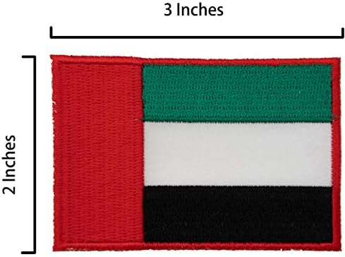 A-one 2 PCS Packs Pack-Camel Tatched Take+UAE סמל דגל, תיקון תכונות מדברי, תפור על ברזל על ג'ינס חולצות