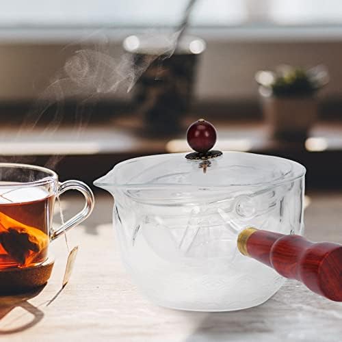 קומקום כוס קומקום תה יפני תה קומקום קומקום קומקום עם מכשיר תה כוסית תה קומקום קומקום יצרנית תה עץ עם ידית עץ