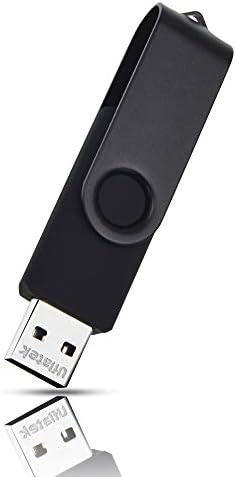 כונן פלאש 16 ג'יגה -בייט 5 חבילה USB 2.0 כונני אגודל Uflatek מקלות זיכרון ניידים מקל USB נייד סיבוב