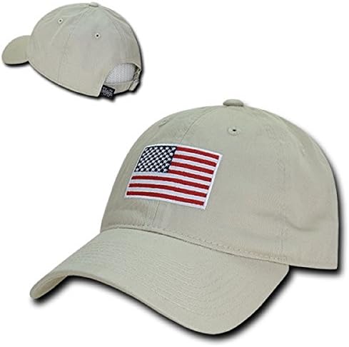 דומיננטיות מהירה אמריקאי דגל רקום שטף כותנה בייסבול כובע