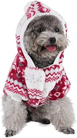 תלבושות חתול כלבים של יופציה, שמלת קוספליי לחג המולד של חיית מחמד רכה וחם, בגדים חמים של בעלי