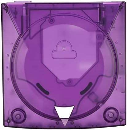מקרה שקוף של ביזופט, מעטפת פלסטיק החלפה טובה סגולה שקופה עבור Sega Dreamcast DC