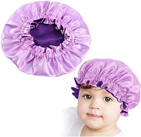 VEFSU הורה תחרה לילד סאטן סאטן לילה חיקוי משי משי כובע שיער כובע שיער משי כוס לילה לילות לנשים ילדים מרובים צבעים