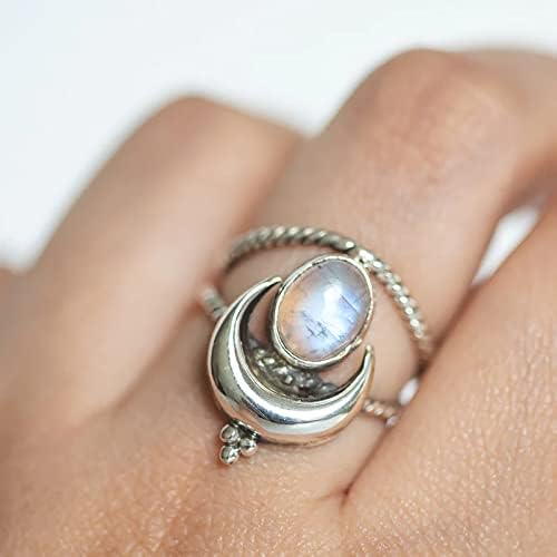 יסטו נירוסטה טבעות לנשים יצירתי בוהמי בציר טבעת אופנתי גבירותיי מסיבת טבעת תכשיטים לנשים