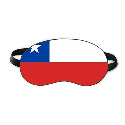 דגל לאומי של צ'ילה דרום אמריקה קאנטרי מגן שינה עין רכה לילה כיסוי גוון מכוסות עיניים