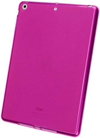 מארז אוויר של iPad, Jaorty Crystal Crystal Tpu Gel Case עם ספיגת זעזועים עבור Apple iPad Air Soft Clear,