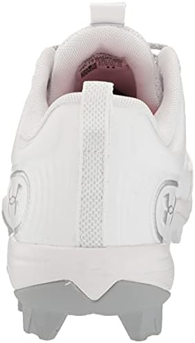 מתחת לשריון בנות Glyde RM Jr. נעל סופטבול, לבן (100 לבן, 3.5 ילד גדול ארהב