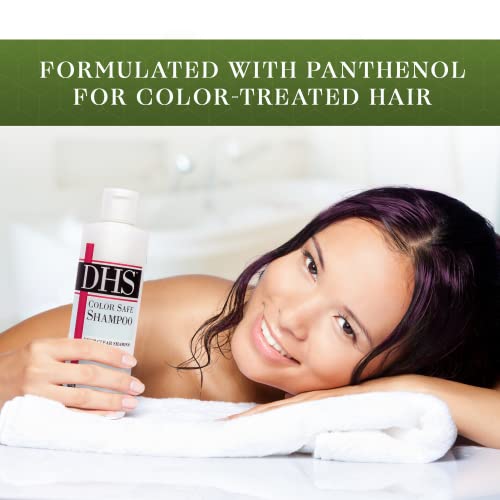 ערכת שמפו ושטיפה בטוחה בצבע-בטוחה לשיער שטופל בצבע, ללא ריח וללא צבע, הגנה על צבע לכל סוגי השיער, 8 אונקיות