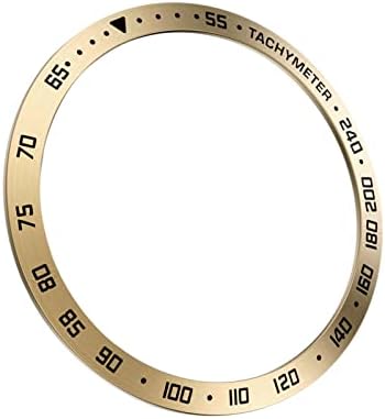 Myccok מתכת שעון טבעת תואמת לגלקסיה שעון 44 ממ הגנת שריטות סגנון מתכת סגנון E
