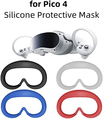 כיסוי ממשק VR עבור PICO 4 VR משקפי כיסוי עין אנטי-נוי של אנטי-נחיש יוניסקס חסימת אור חסימה אנטי דליקה VR