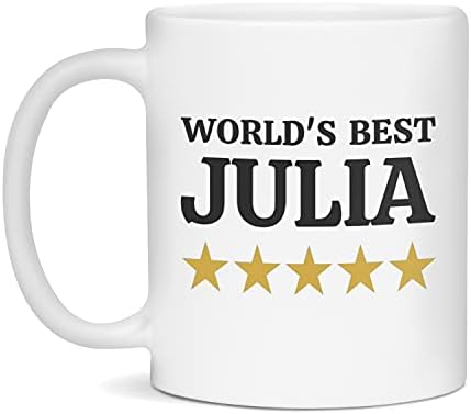 ג'וליה ספל הטוב ביותר בעולם, חמישה כוכבים, מתנה, 11 אונקיה לבנה