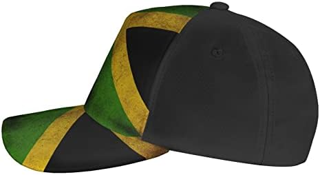 בציר ג ' מייקה דגל מודפס בייסבול כובע, מתכוונן אבא כובע, מתאים לכל מזג האוויר ריצה ופעילויות חוצות
