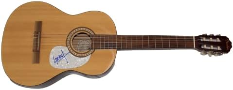 גרנט מיקלסון חתם על חתימה בגודל מלא פנדר גיטרה אקוסטית עם ג 'יימס ספנס אימות ג' יי. אס. איי. איי -
