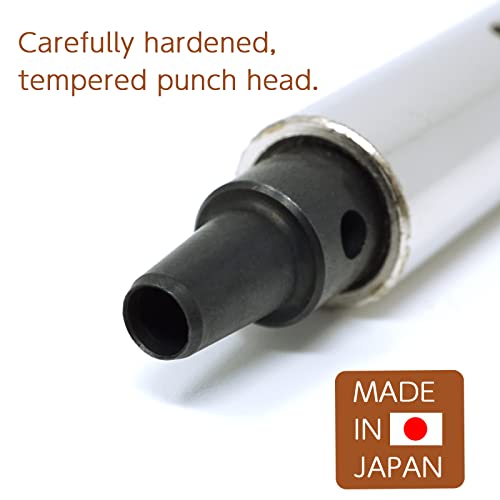 תוצרת יפן, 14 גדלים שונים של אגרוף ראש מיני עור אגרוף סט להחלפה אגרוף ראש