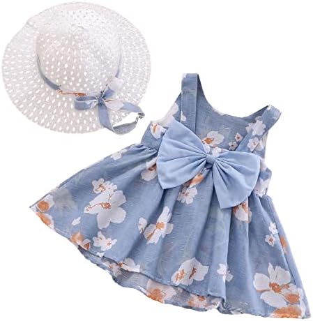 תינוקת תינוקת טוטו שמלת קיץ חסרת שרוולים פרחנית פרחונית חסרת גב שמלות נסיכה אחוריות נדנדה חצאית עם