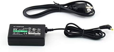 שחור מהיר וקל לשימוש מטען קיר בית מתאם AC אספקת חשמל 75 x 45 x 22 ממ עבור סוני עבור PSP 1000