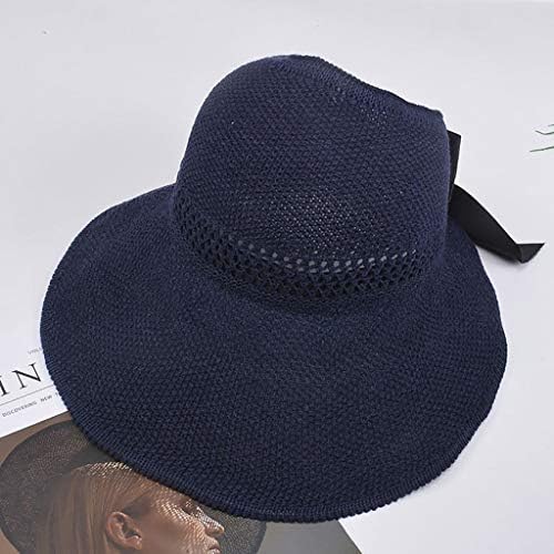 כובעי קש של חוף Keusn לנשים כובע רכיבה על כובע חוף קיץ נשים כובע קש קרם הגנה לנשים כובעי בייסבול
