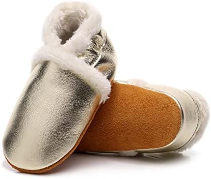 נעלי ילדה קטנה בגודל 4C נעלי שלג הולכי תינוקות לתינוק מגפי בנות חמים קטיפה נעלי כותנה ראשונות נעלי תינוקות משאיות