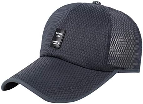 תרגיל כובעים שחורים יוניסקס כובע שמש כובע בייסבול אופנתי כובעי חוץ אופנתיים נוחות כובעי משאיות גברים וינטג