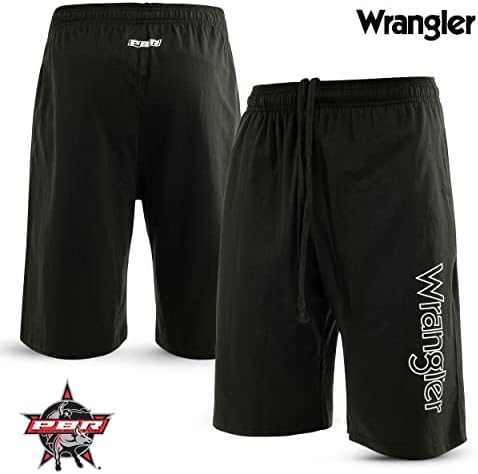 מכנסי חדר כושר של רנגלר לגברים - מכנסיים קצרים אתלטים של פליס, מכנסי זיעה בגברים בגודל 9 אינץ '