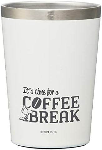 מחליק STCV2-A כוס נירוסטה כוס, שימור חם וקור, קפה חנות נוחות, M, 13.5 FL Oz, Snoopy
