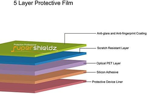 Supershieldz Anti Anti ומגן מסך אנטי טביעות אצבע המיועד ל- Apple MacBook Pro 13 אינץ 'עם תצוגת רשתית