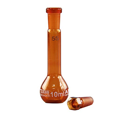 Adamas-Beta Amber בקבוק נפחי, קיבולת 10 מל, Class A
