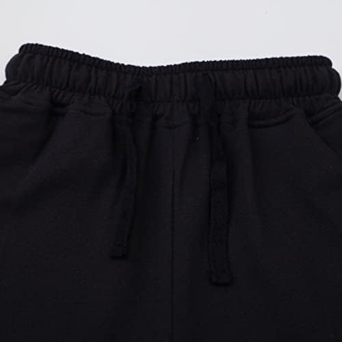 פעוט מכנסיים קיץ כותנה מזדמן שרוך להתאים לסרוג פעיל אופני קצר מכנסיים בגדי 2 סטי מחשב