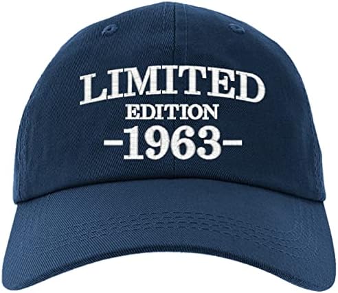 יום הולדת 60 מהדורה מוגבלת 1963 כובע בייסבול - כל החלקים המקוריים