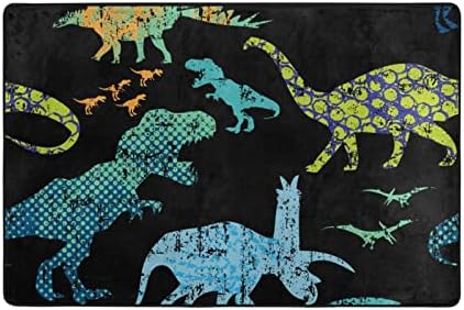 דינוזאור מופשט צבעוני שטיחי שטיחים גדולים של שטיחי פליימט שטיחים לילדים משחק חדר שינה חדר חדר שינה