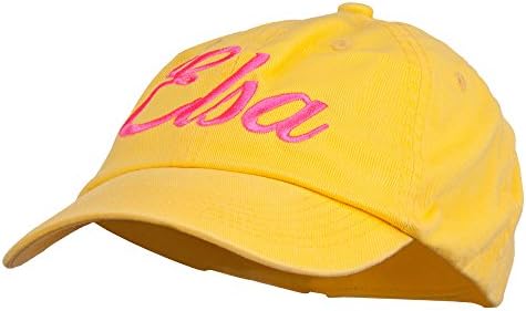 E4Hats.com נוער אלזה רקום כובע צ'ינו שוטף