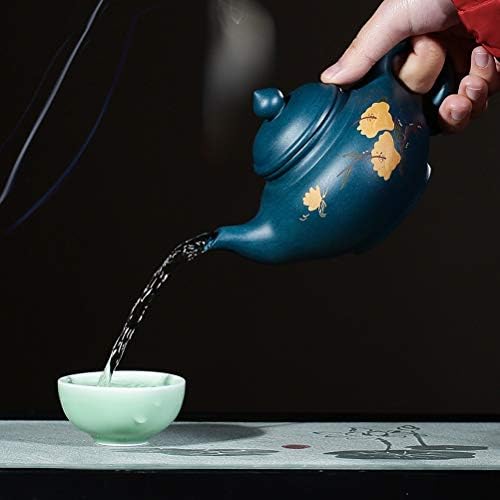WIONC סיר סיר סיר תה סיר תה תה בעבודת יד עפרות גולמיות מתנות בוץ סט תה יין סט יין