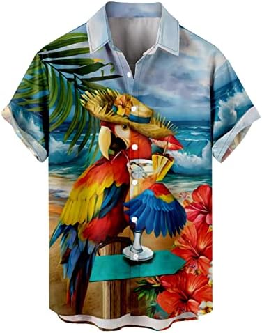 Xxbr 2023 תלת מימד ציור הדפס פרחוני חולצה הוואי גברים נשים פניות צווארון וינטג 'רחוב חולצות גברים עוטפים