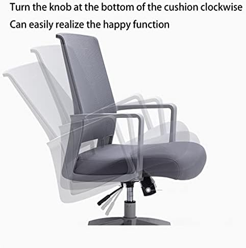 בית משרד כיסא משרד כיסא ארגונומי בית שולחן רשת כיסא עם משענות תמיכה המותני גובה מתכוונן מתגלגל מסתובב