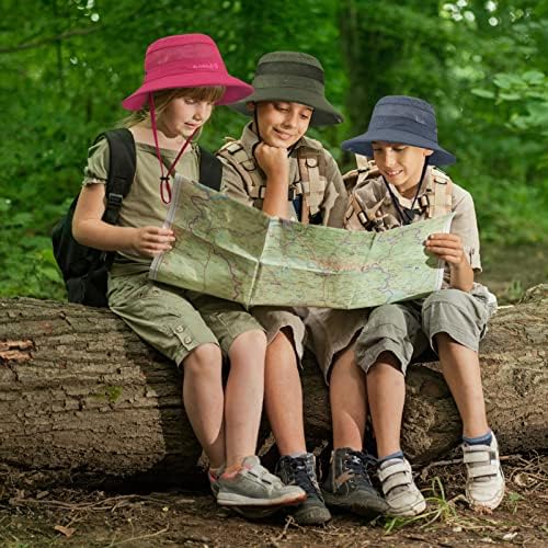 ילדי שמש כובע שמש הגנת דלי כובעים לילדים קמפינג דיג ספארי כובעי קיץ רחב ברים חוף לשחק כובע