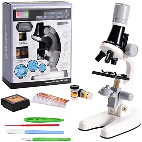 מיקרוסקופ לילדים HD הגדלה גבוהה ניסוי מדעי מדעי של פאזל ילדים תלמידים מיקרוסקופ
