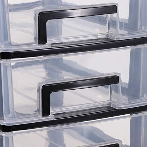 מגירות אחסון Zerodeko ארון סוג מגירת פלסטיק, ארון אחסון רב-פונקציונלי של חמש שכבות מארגן מארגן מארגן מארגן