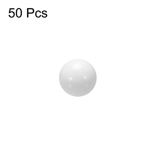 Uxcell 6 ממ טבעת מטבע ייצור כדורים, כדור נושא פלסטי