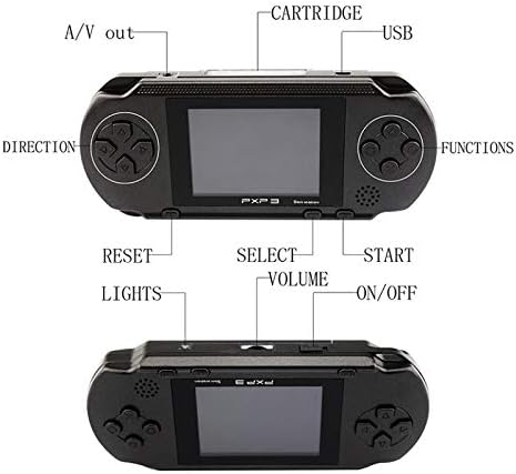 קונסולות PSP של LCME, שחקן משחק נייד אופנה אופנה 2.7 אינץ 'LCD נטען PSP PVP קונסול